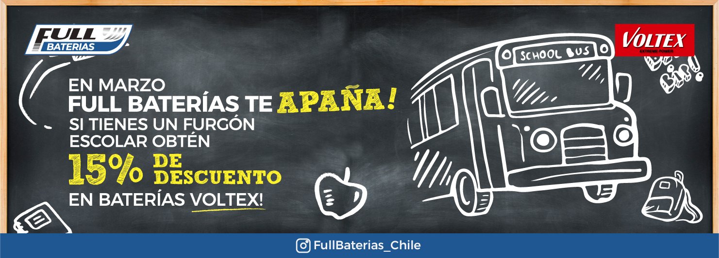 Venta de Baterías voltex